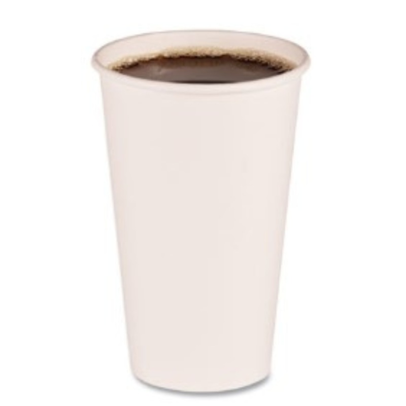 Papercraft Hot Cup Paper 16oz White 1M – CS
