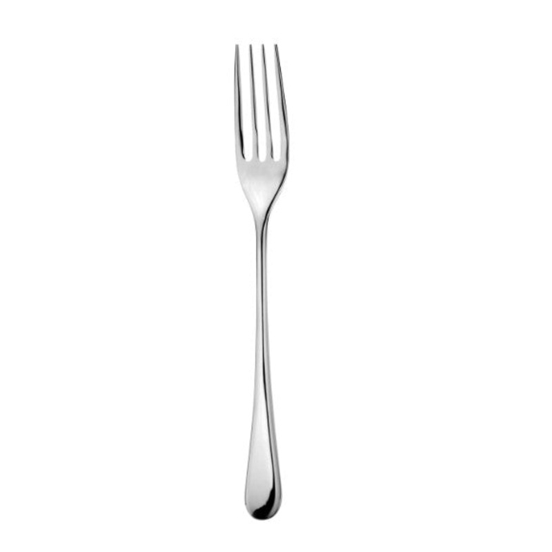 Steelite Dessert/Salad Fork, 7-1/4, 18/10 S/S, Robert Welch, Iona HALF SATIN – DZ