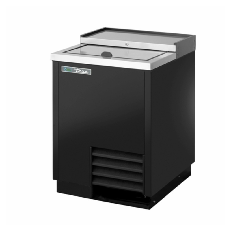 TRUE Bottle Cooler 24 Flat Top, Black – TD-24-7-HC