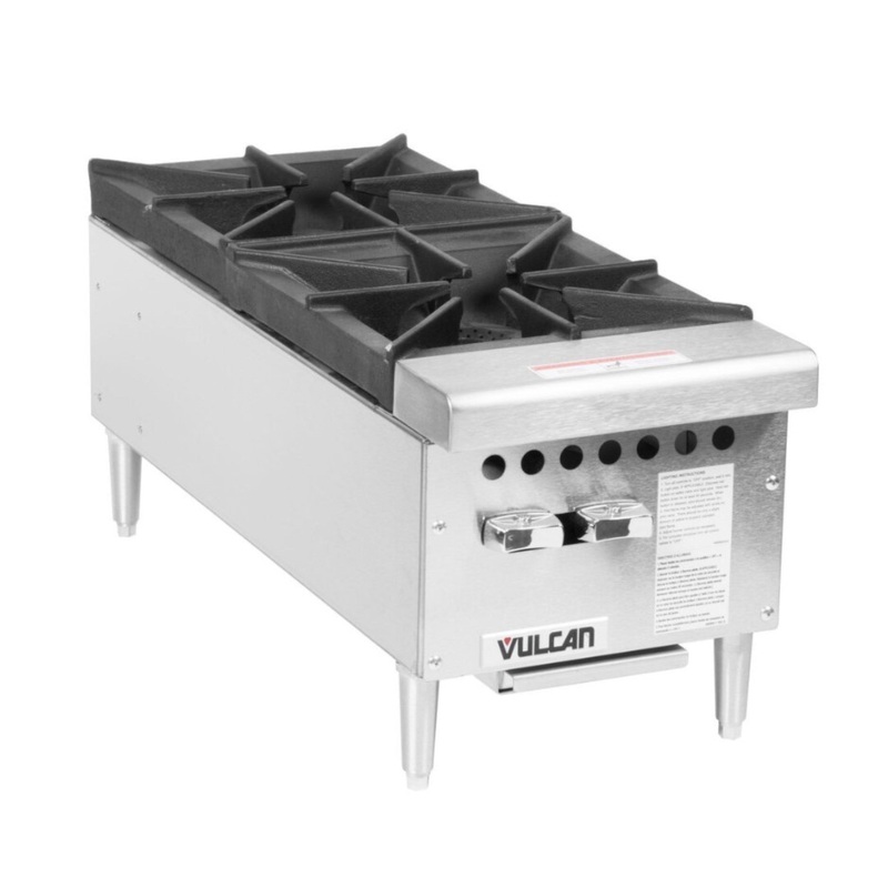Vulcan 2 Burner Hot Plate 12 Natural Gas – VCRH-12