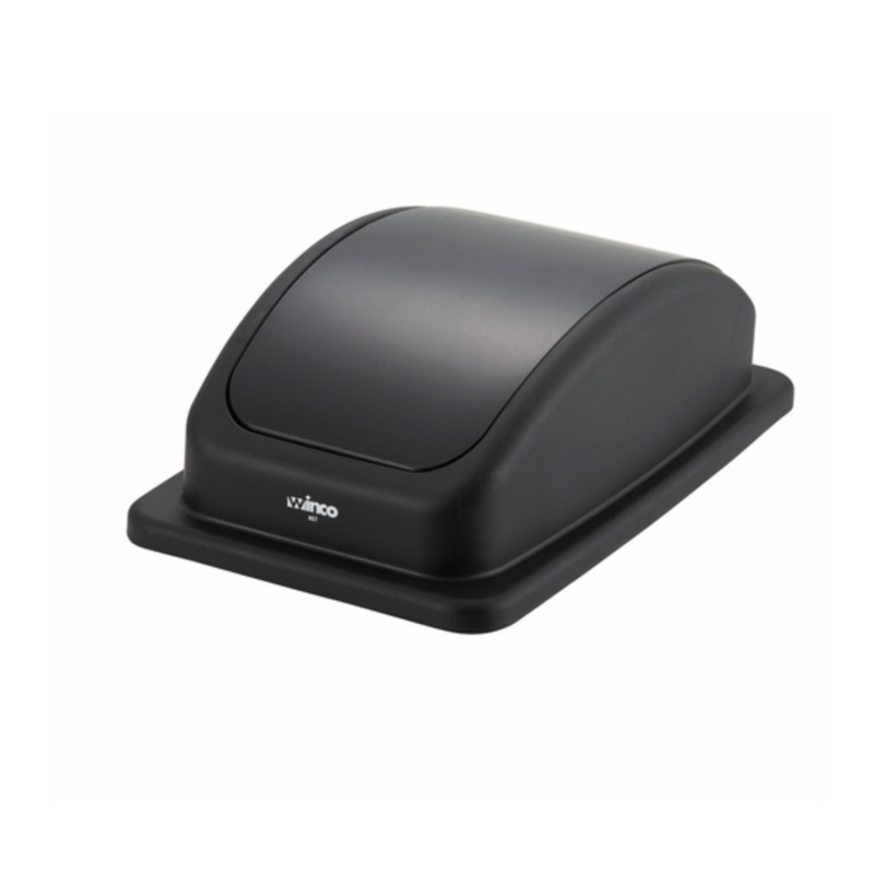 Winco Trash Receptacle Lid, Black – PTCL-23K