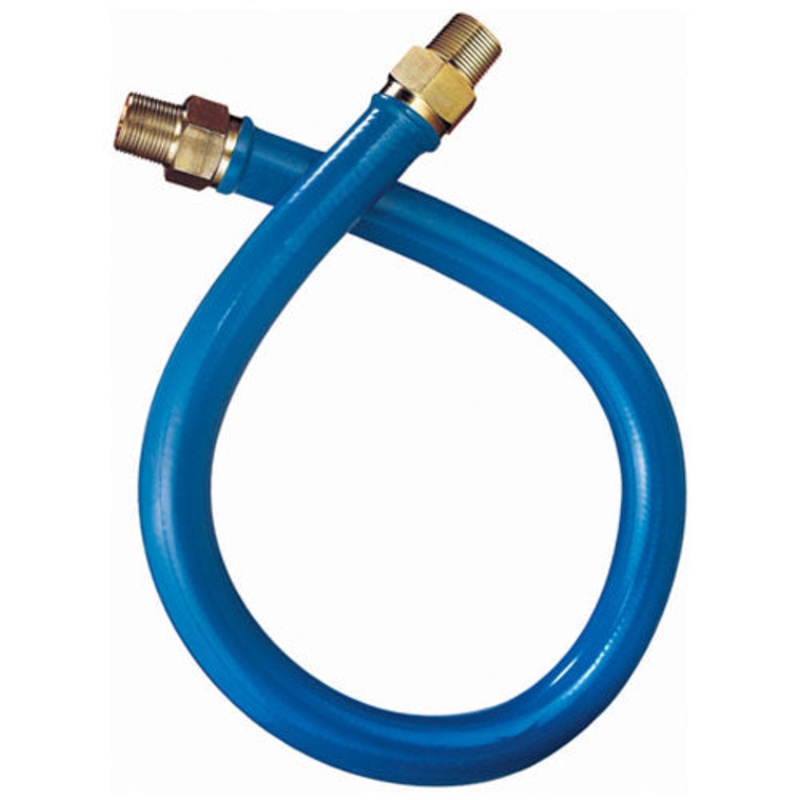 321016 – COATED GAS CONNECTOR 1 MPT X 48