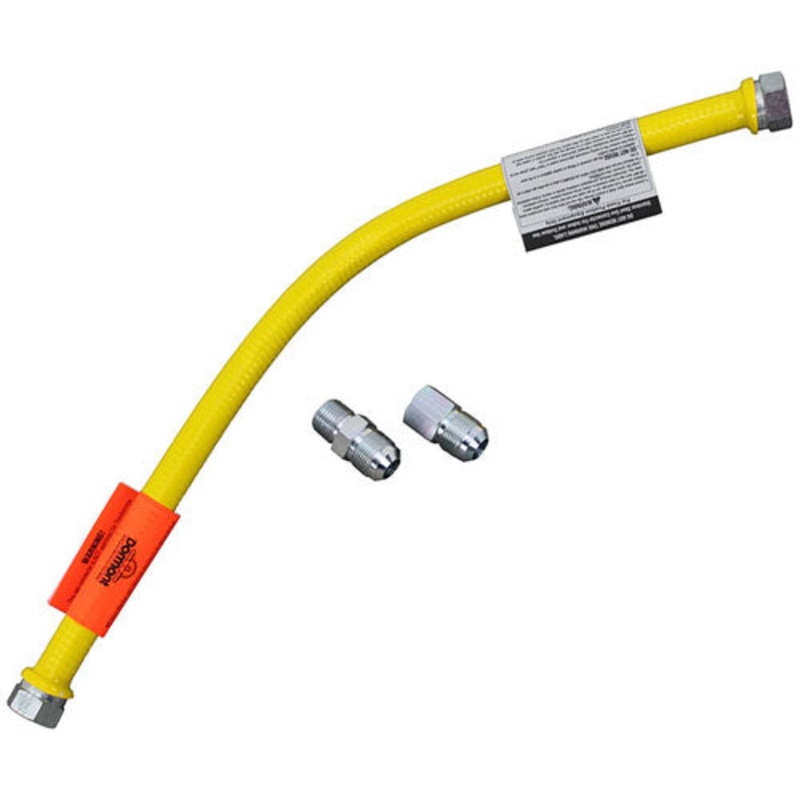 321038 – COATED GAS CONNECTOR 3/4 MPT X 48