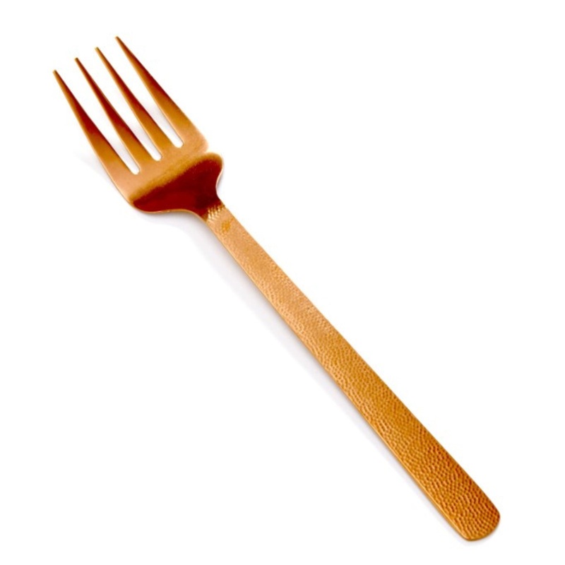 American Metalcraft Cold Meat Fork, Hammered, Bronze – BVHF