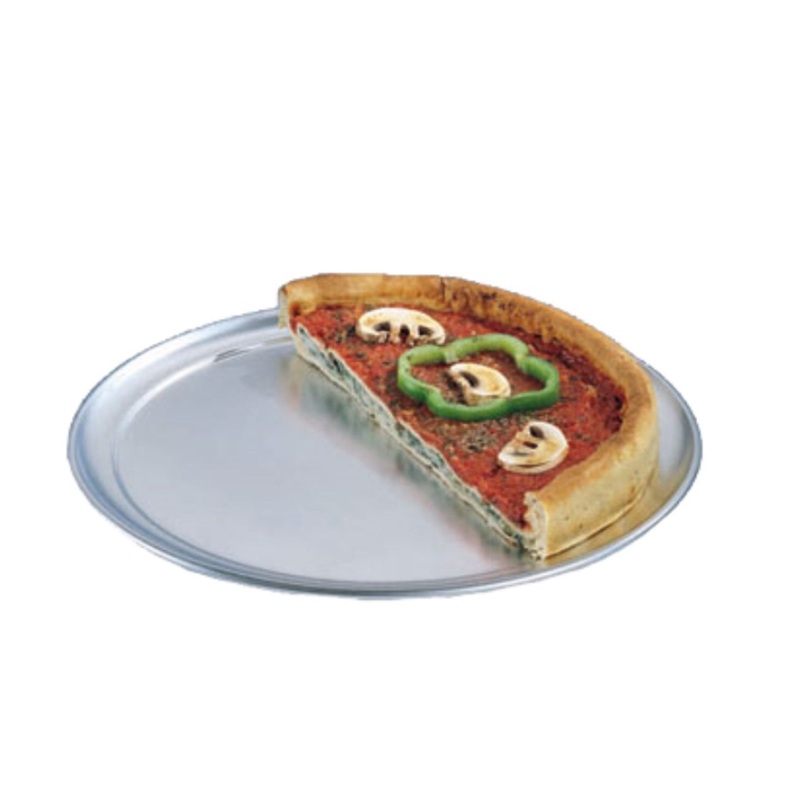 American Metalcraft Pizza Pan, Wide Rim, 11 18ga aluminum Hand Wash only- TP11