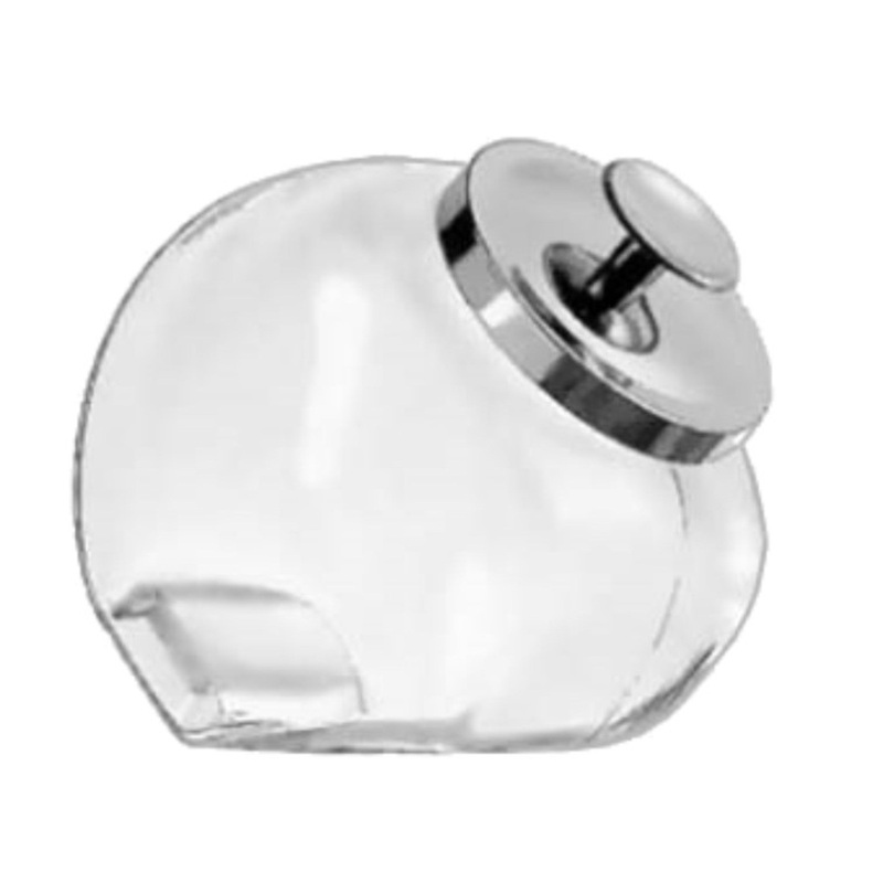 Anchor Hocking Candy Jar 1/2G Glass, Chrome Lid – EA