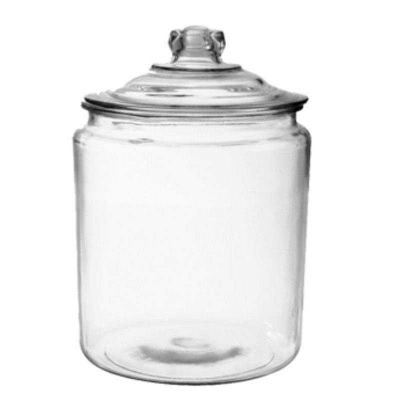 Anchor Hocking – Glass, Jar Round With Cover 2 Gal – 69372AHG17