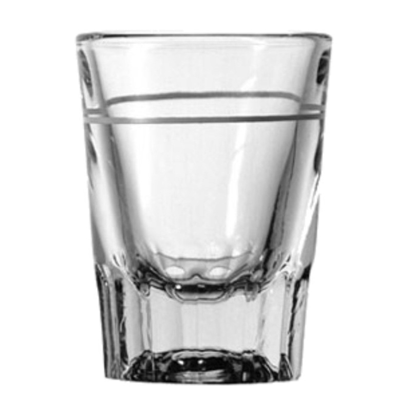 Anchor Hocking Shot Glass 2oz w/1oz Cap Line – CS4D