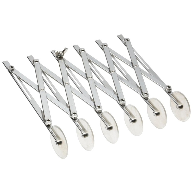 Ateco Dough Cutter,6 Wheel Expandable – 13956