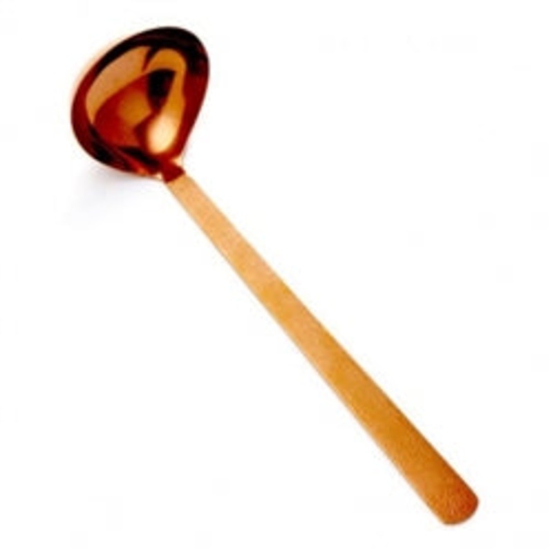 Ladle, 3.5oz, Hammered, Bronze