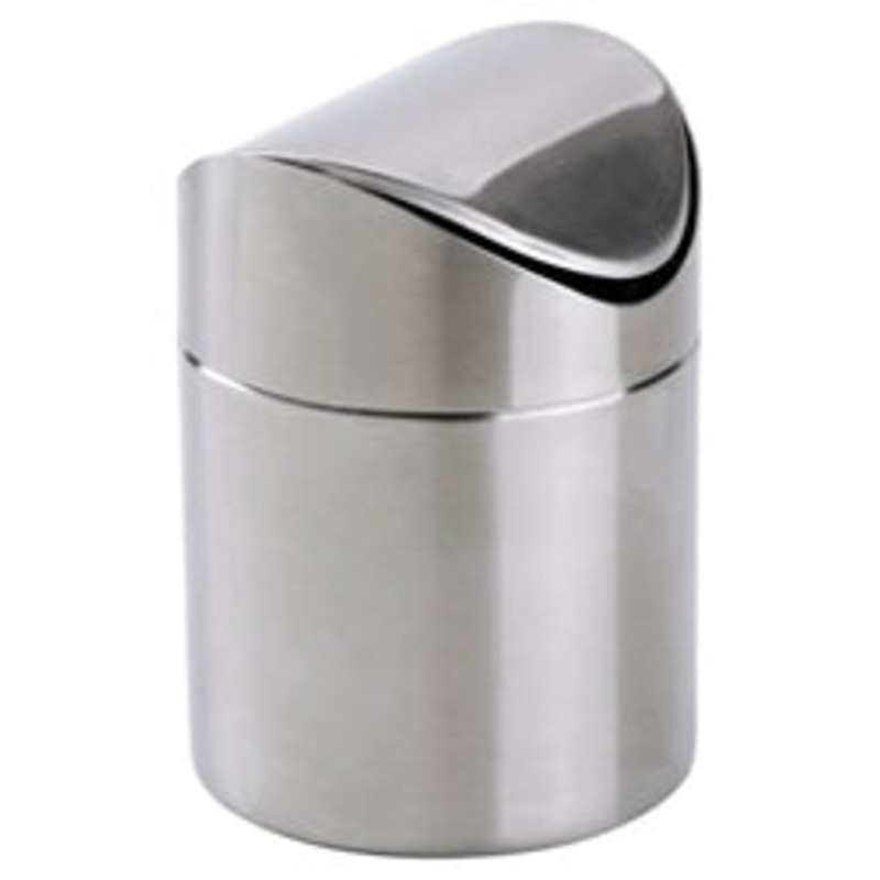 Mini Waste Bin 4.5×6-5/8H Rnd