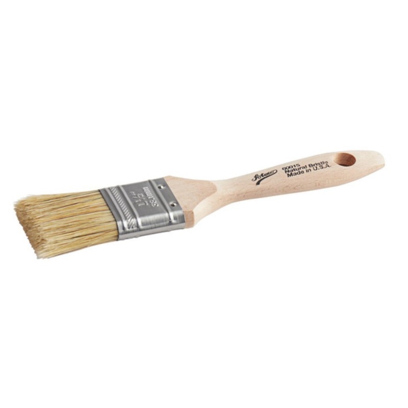Ateco Pastry Brush, 1 1/2 Wide Boar Bristles – 60015