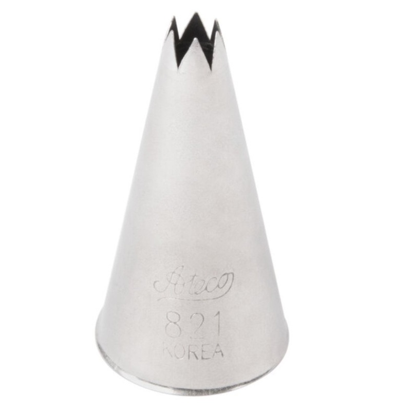 Ateco Pastry Tube #1, Star – 821