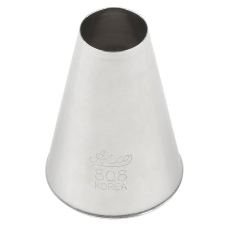 Ateco Pastry Tube #8, Plain – 808