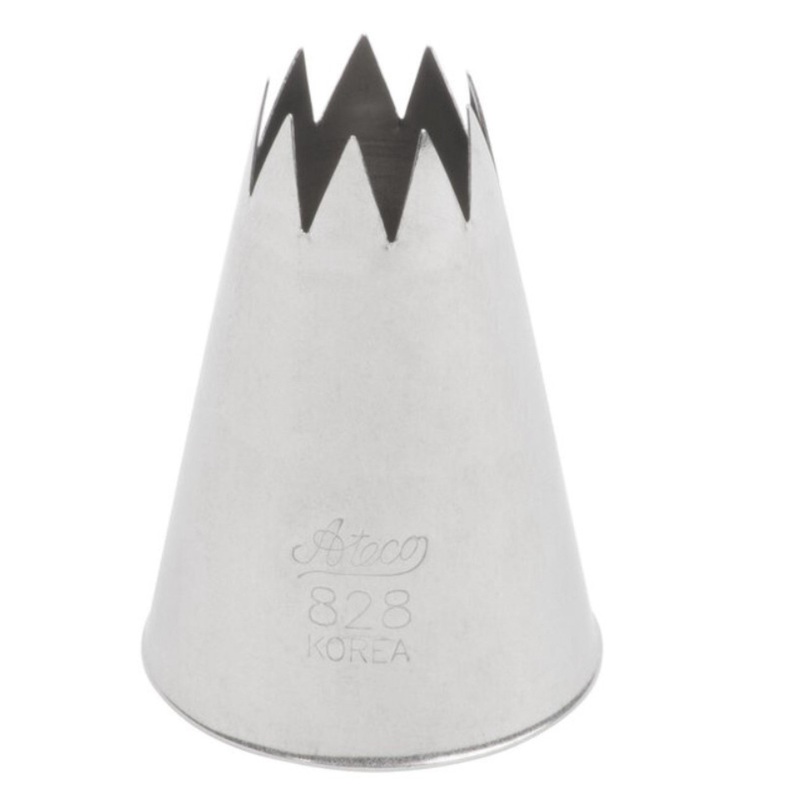Ateco Pastry Tube #8, Star – 828