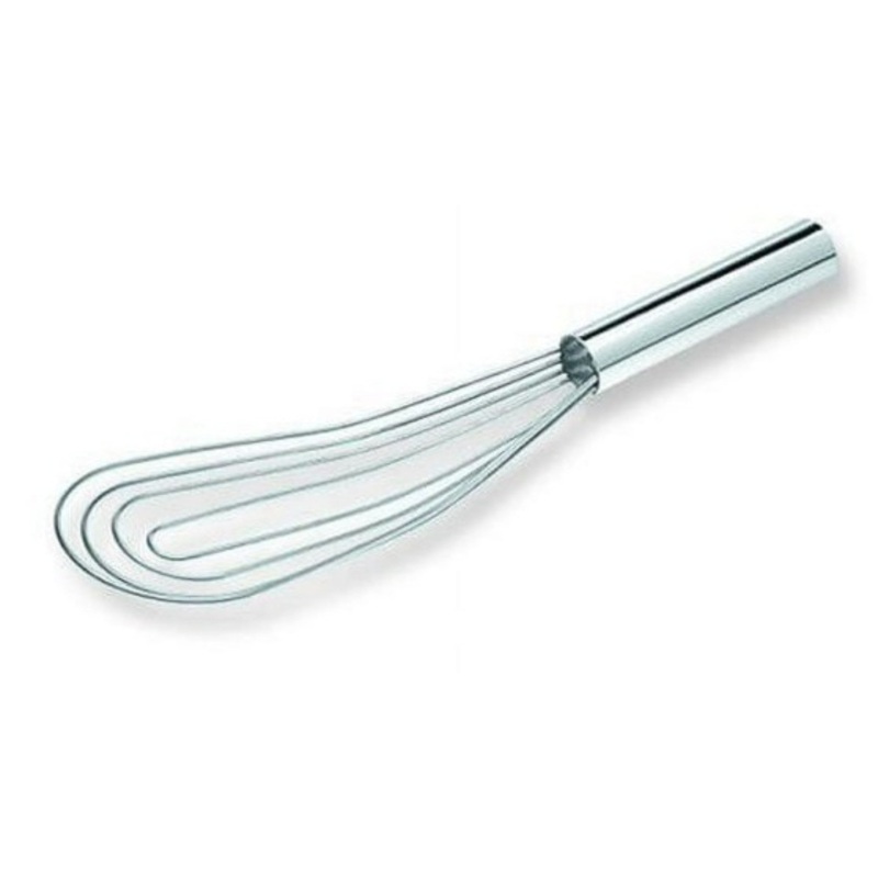Best Mfg. Whip, 8 Flat Roux Style With S/S Steel  Handle – 8-FL
