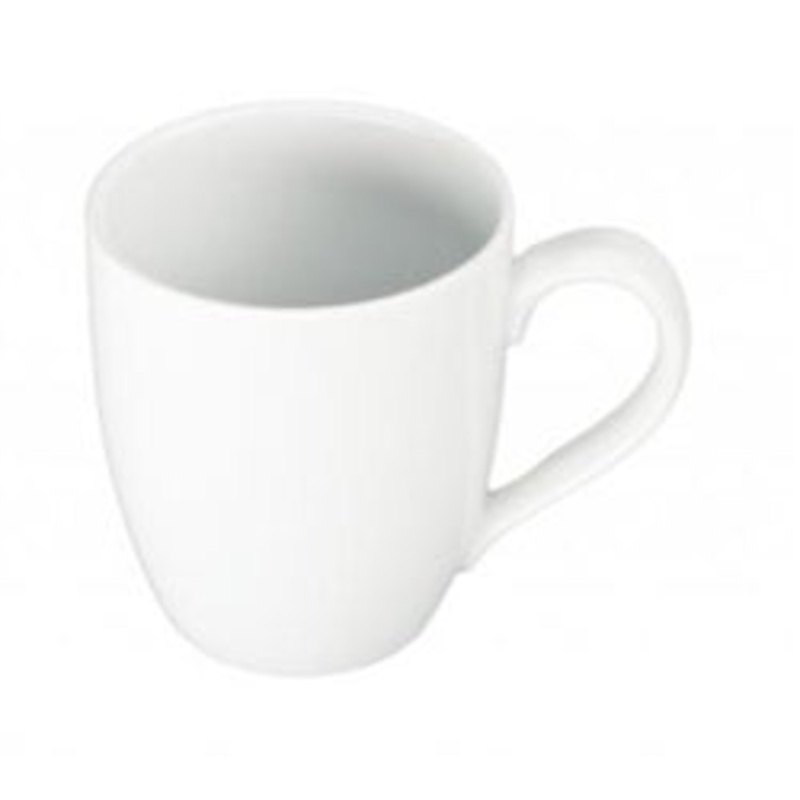 BIA Cordon Bleu Mug, Bistro 16 oz Ceramic  – White – CS2D – BCB903109