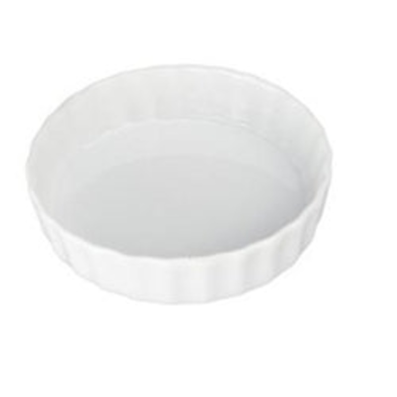 BIA Cordon Bleu Quiche, Individual 5 Fluted – White – CS1D