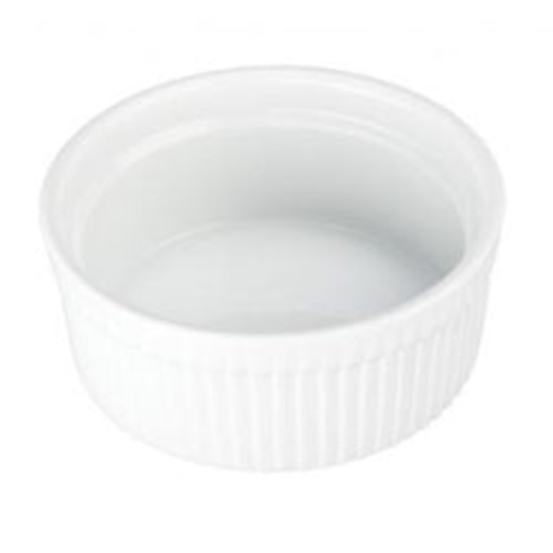 BIA Cordon Bleu Souffle, Individual 10oz Fluted – White – CS4D