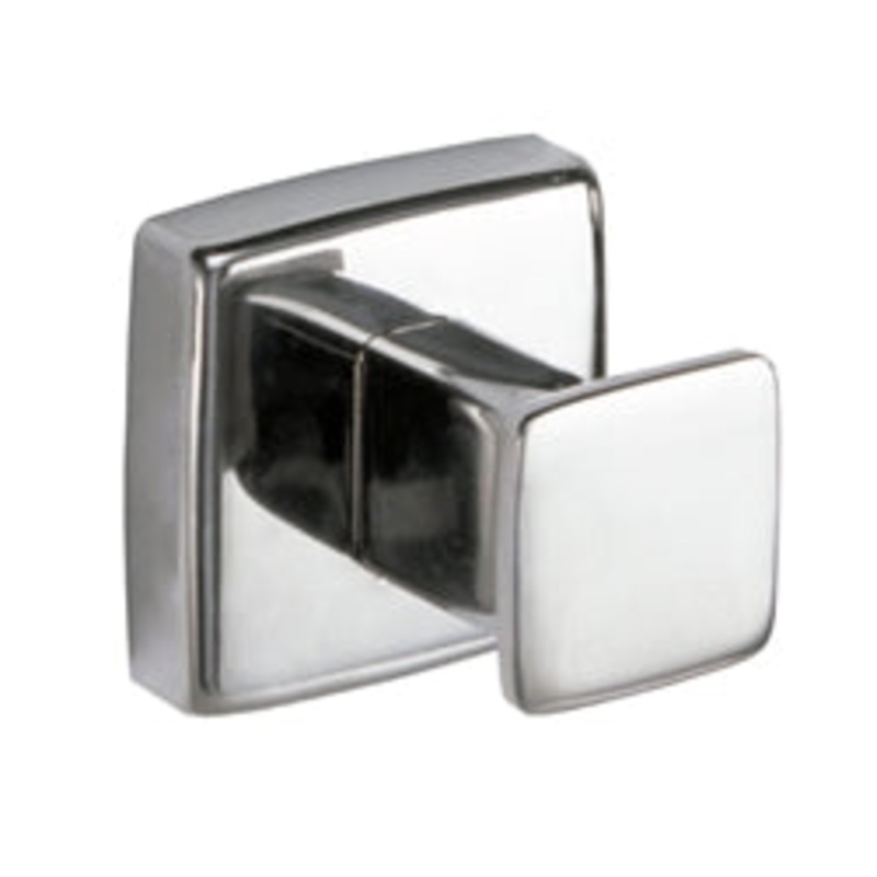 Bobrick Single Robe Hook 2×2 Satin SS – B-6717