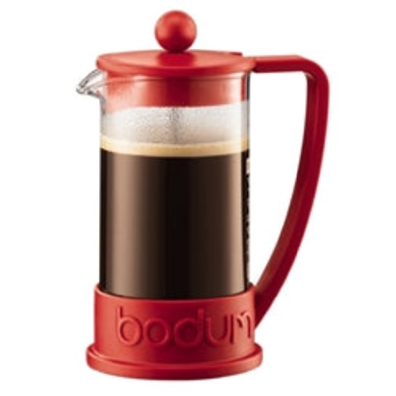 Bodum French Press, 3 Cup Coffee Maker, Red – 10948-294