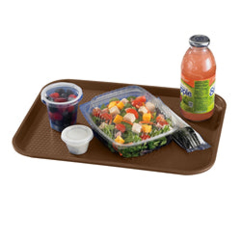 Cambro Fast Food Tray, Brown, 12 X 16 – 1216FF-167