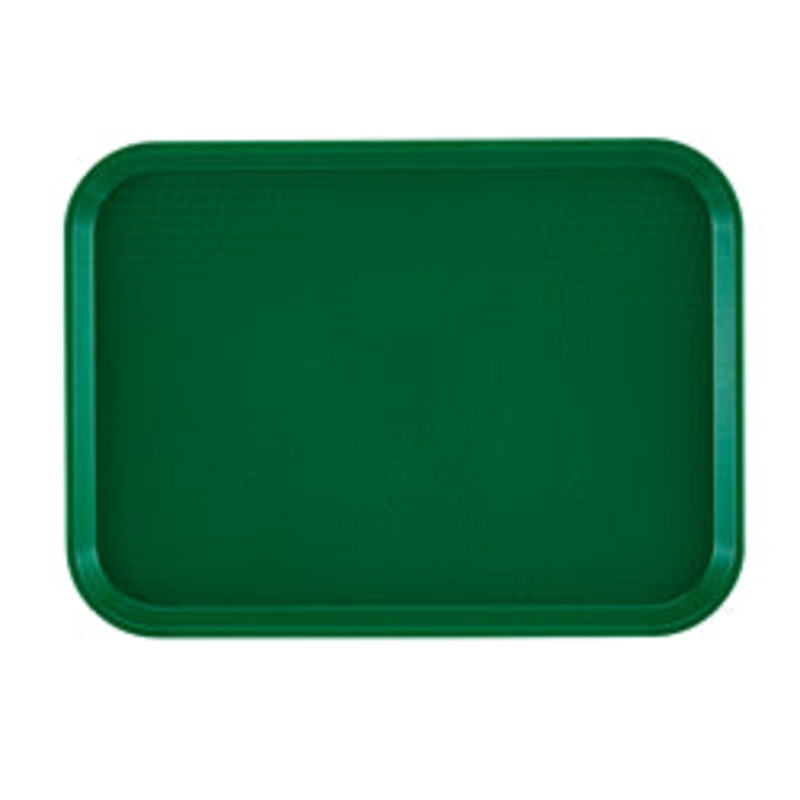 Cambro Fast Food Tray, Green, 10X14 – 1014FF-119