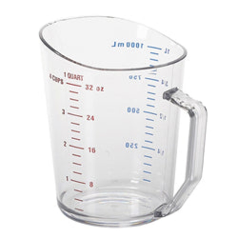 Cambro Measuring Cup, 1 Quart Clear – 100MCCW135