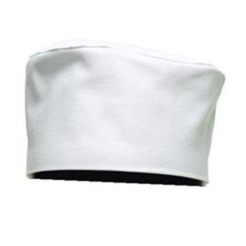 Chef Revival  Chef Hat, Pill BoxStyle – White – Regular – H002-R