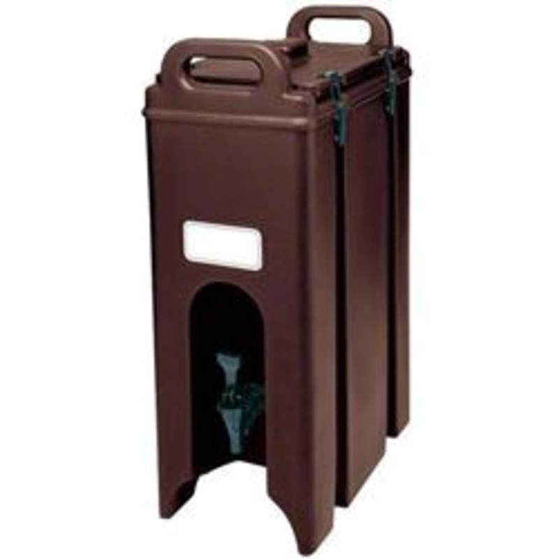 Cambro Beverage Dispenser, Insulated 4 3/4 Gal Dark Brown – 500LCD131