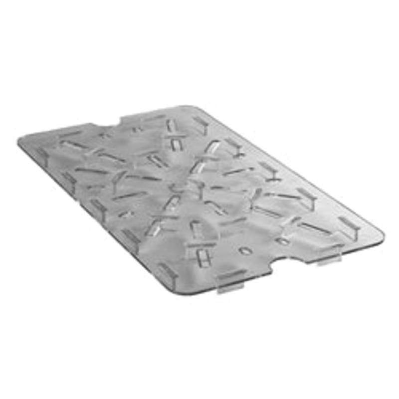 Cambro Camwear Drain Shelf, Fits 18 X 26 Food Storage Boxes, Clear, NSF – 1826DSCW135