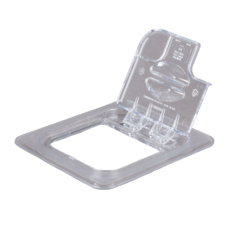 Cambro Cold Food Pan Cover, FlipLid Notched Sixth Size – 60CWLN-135