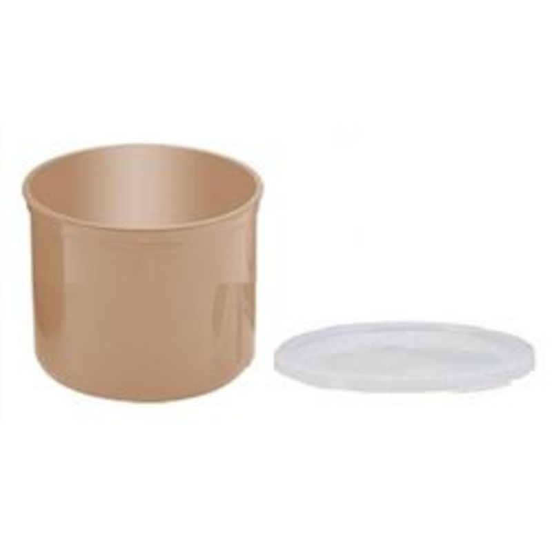 Cambro Crock, 1.2 qt PlasticWith Lid – Beige – CP12133
