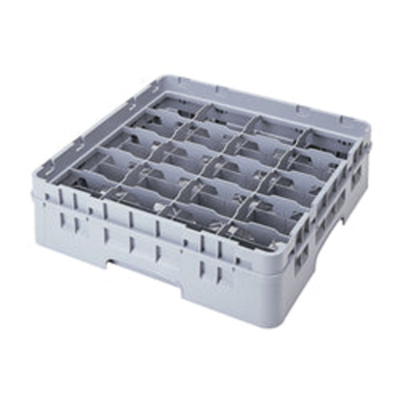 Cambro Cup Rack 20 Compartment W/Extender Gray – 20C414151