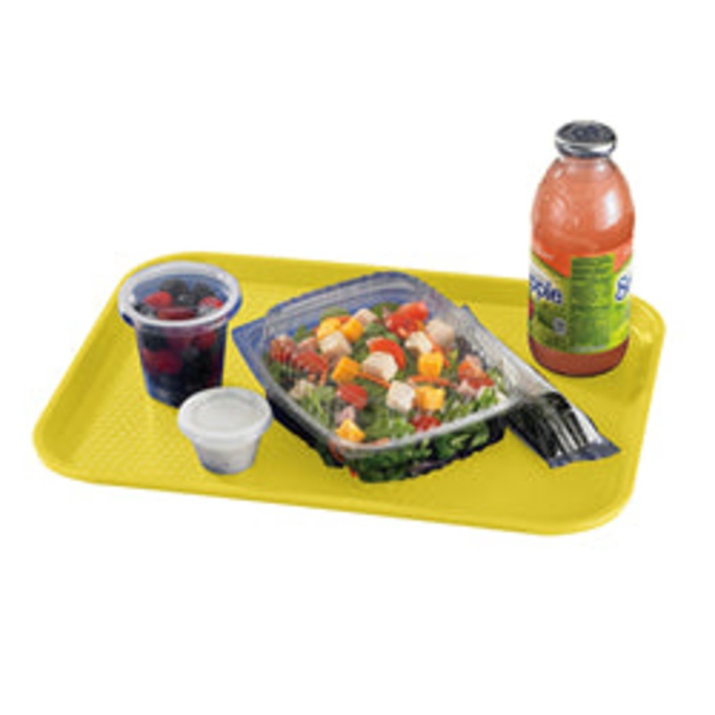 Cambro Fast Food Tray, Yellow, 14 X 18 – 1418FF-108