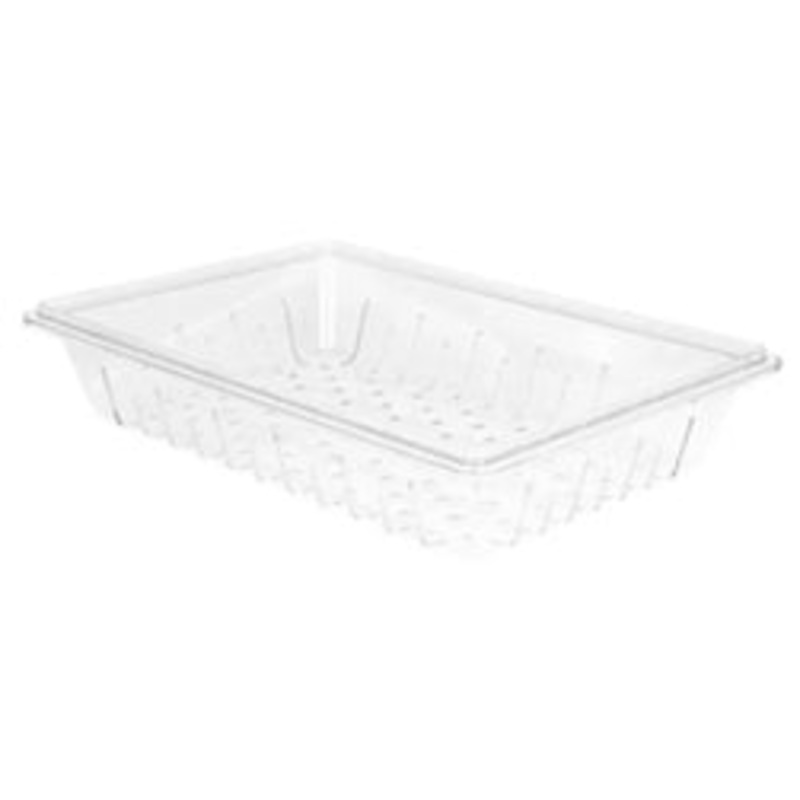 Cambro Food Box Colander, Clear 18 x 26 x 6 – 1826CLRCW135