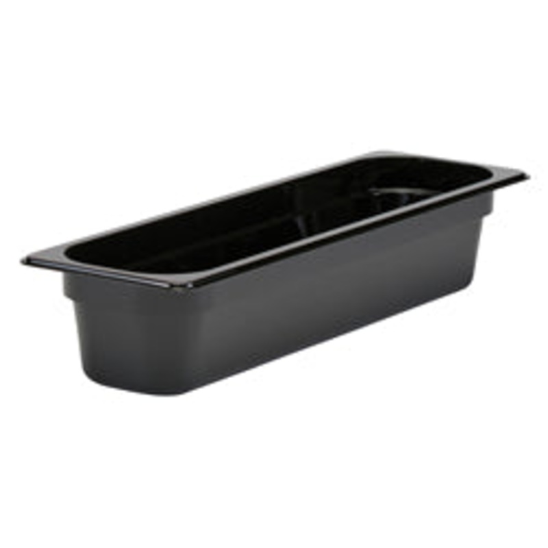 Cambro Food Pan 1/2 Size 4 Deep Black – 24LPCW-110