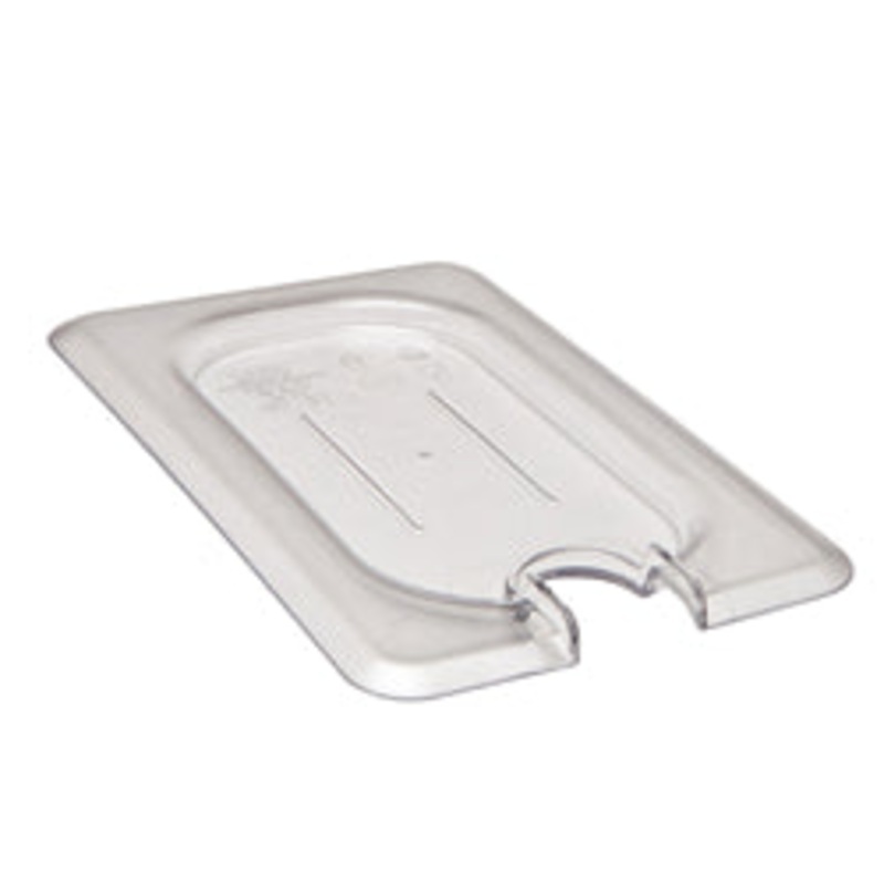 Cambro Food Pan Cover, 1/9 Size, Flat Notched, Clear – 90CWCN-135
