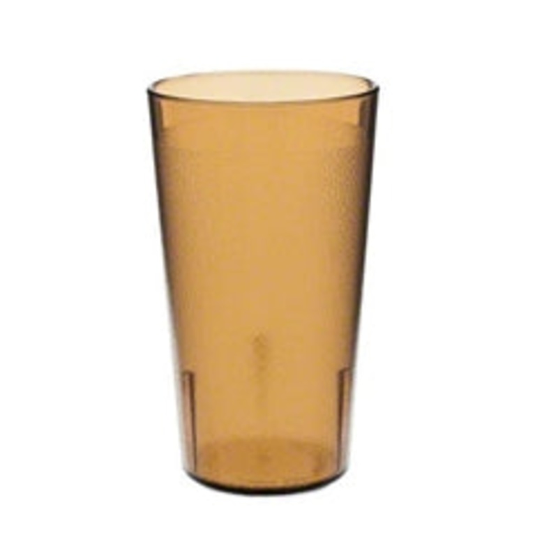Cambro Tumbler 16oz Amber Plastic  – PK12 – CAM1600PSW12-153