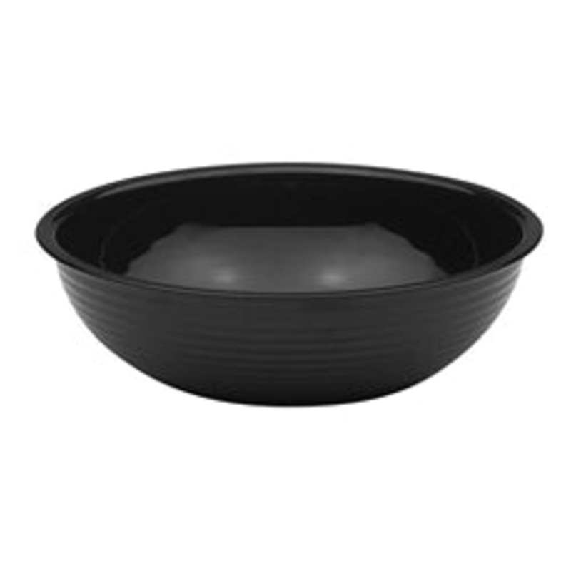 Cambro Camwear Bowl, Ribbed, Round, 8 Black – RSB8CW110