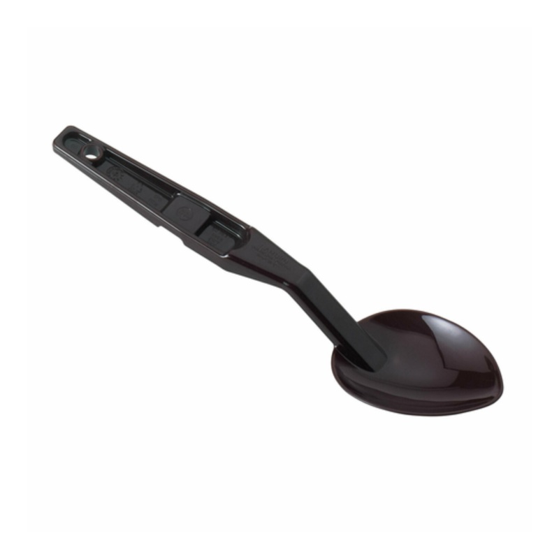 Cambro Deli Spoon, 11, 11-1/8 X 2-7/8,Notched, Hole In Handle For Hanging, Black, NSF – SPO11CW110