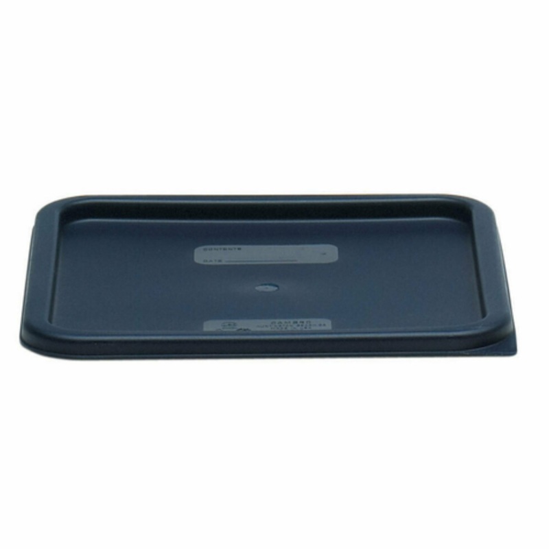 Cambro Food Container Cover, Fits 12,18,22qt CamSquares Blue-SFC12-453