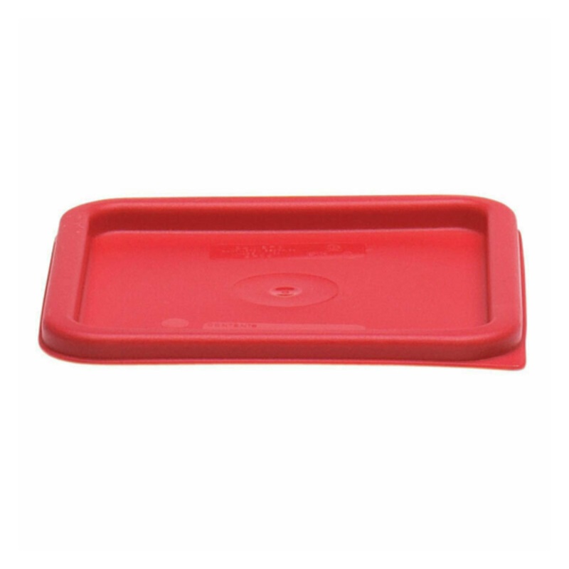 Cambro Food Container Cover, Fits 6-8qt CamSquares Reddish – SFC6-451