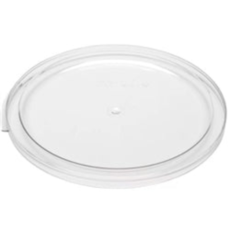 Cambro Food Container Lid, For 12qt, 18qt, 22qt Clear- RFSCWC12-135