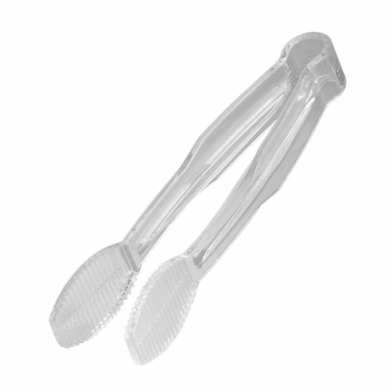 Cambro Tong, Flat Grip, 6, Polycarbonate, Clear, NSF – TG6135