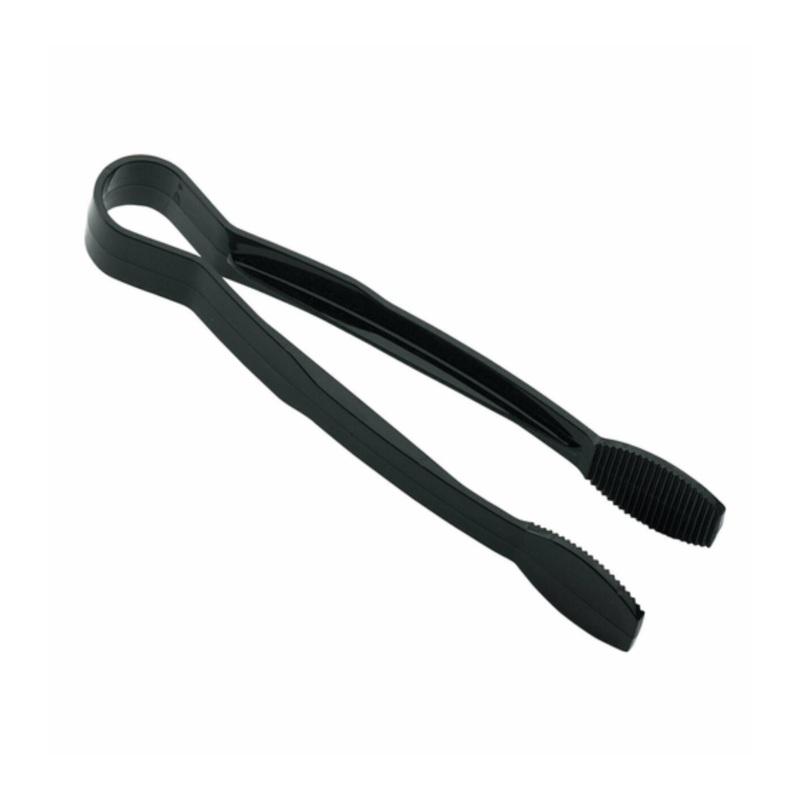 Cambro Tong, Flat Grip Surface 9, Polycarbonate, Black, NSF – TG9-110