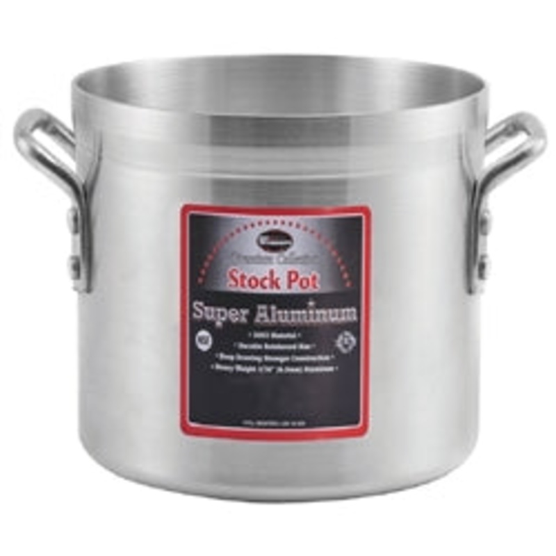 Stock Pot Hvy Wgt Alum 32qt