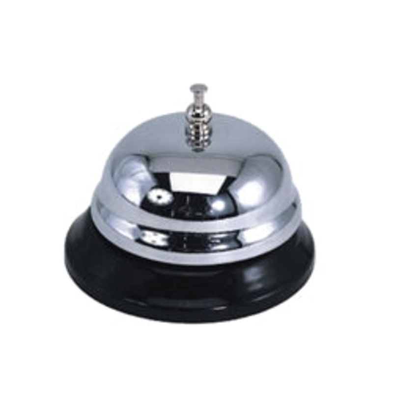 Call Bell Chrome/Black Base 3 1/2