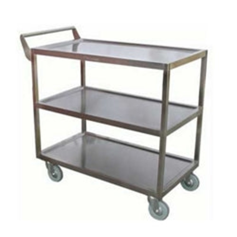 CCK Bus Cart, Heavy Duty 3 Tier S/S 350 lb Capacity – C-4222