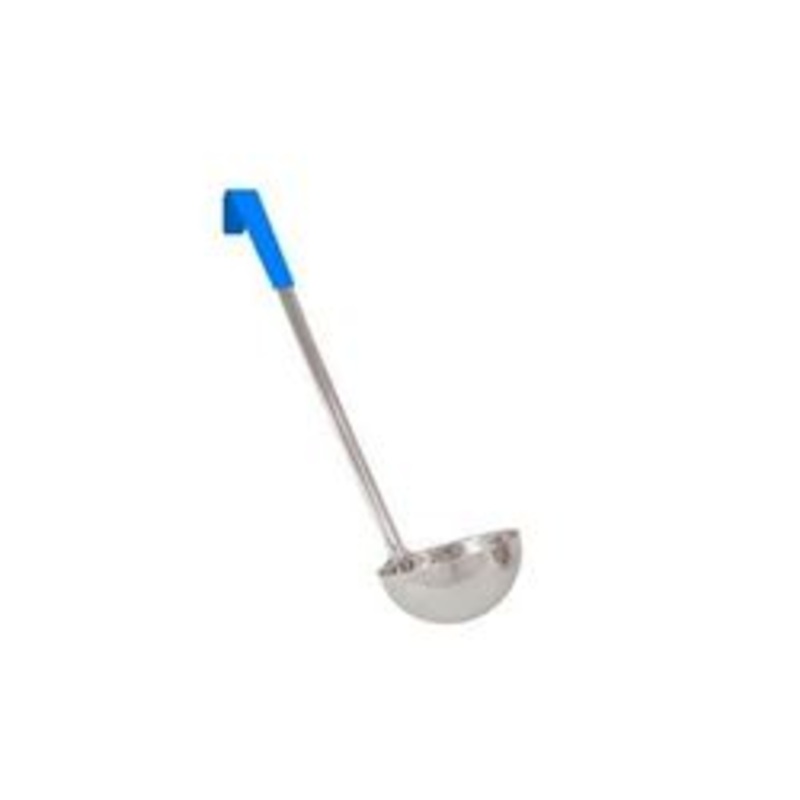 Ladle 8 oz 1pc 14.5 Blu PVC Hdl